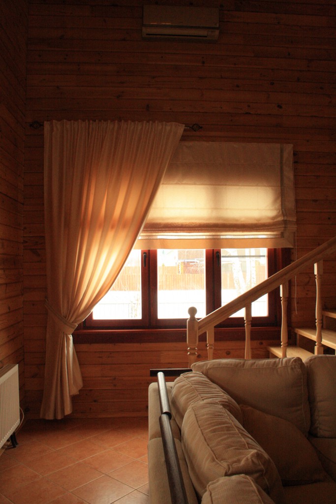 Тюль для деревянного дома (78 фото)
